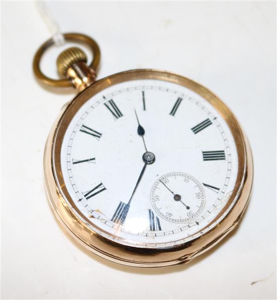 14ct gold pocket watch